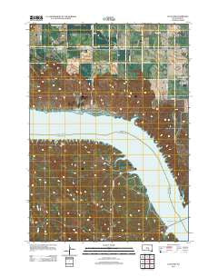Lucas NW South Dakota Historical topographic map, 1:24000 scale, 7.5 X 7.5 Minute, Year 2012