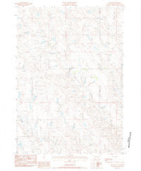 Lucerne South Dakota Historical topographic map, 1:24000 scale, 7.5 X 7.5 Minute, Year 1983