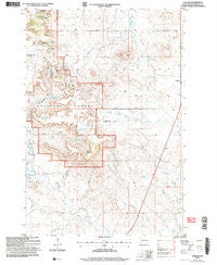 Ludlow South Dakota Historical topographic map, 1:24000 scale, 7.5 X 7.5 Minute, Year 2005