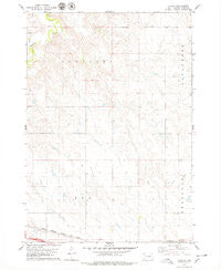Lyman South Dakota Historical topographic map, 1:24000 scale, 7.5 X 7.5 Minute, Year 1978