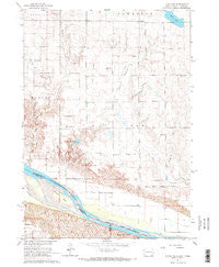 Lynch NE South Dakota Historical topographic map, 1:24000 scale, 7.5 X 7.5 Minute, Year 1964