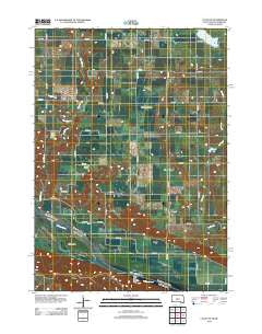 Lynch NE South Dakota Historical topographic map, 1:24000 scale, 7.5 X 7.5 Minute, Year 2012