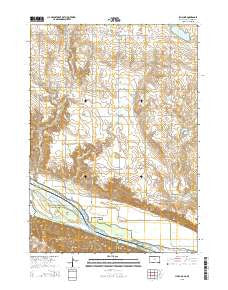 Lynch NE South Dakota Current topographic map, 1:24000 scale, 7.5 X 7.5 Minute, Year 2015