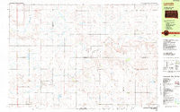 Lyonville South Dakota Historical topographic map, 1:25000 scale, 7.5 X 15 Minute, Year 1982