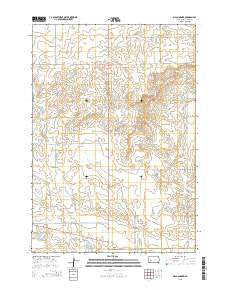 Macs Corner South Dakota Current topographic map, 1:24000 scale, 7.5 X 7.5 Minute, Year 2015