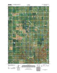 Macs Corner NE South Dakota Historical topographic map, 1:24000 scale, 7.5 X 7.5 Minute, Year 2012