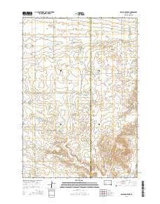 Macs Corner NE South Dakota Current topographic map, 1:24000 scale, 7.5 X 7.5 Minute, Year 2015