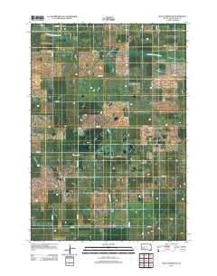 Macs Corner NW South Dakota Historical topographic map, 1:24000 scale, 7.5 X 7.5 Minute, Year 2012