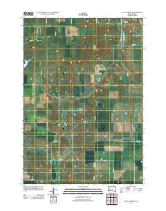 Macs Corner SE South Dakota Historical topographic map, 1:24000 scale, 7.5 X 7.5 Minute, Year 2012