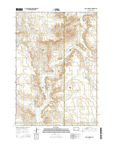 Macs Corner SE South Dakota Current topographic map, 1:24000 scale, 7.5 X 7.5 Minute, Year 2015
