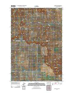 Mahto NW South Dakota Historical topographic map, 1:24000 scale, 7.5 X 7.5 Minute, Year 2012