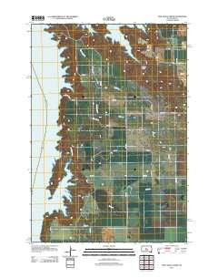 Mail Shack Creek South Dakota Historical topographic map, 1:24000 scale, 7.5 X 7.5 Minute, Year 2012