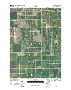 Manchester South Dakota Historical topographic map, 1:24000 scale, 7.5 X 7.5 Minute, Year 2012