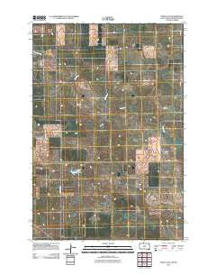 Maple Leaf South Dakota Historical topographic map, 1:24000 scale, 7.5 X 7.5 Minute, Year 2011