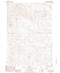 Marcus South Dakota Historical topographic map, 1:24000 scale, 7.5 X 7.5 Minute, Year 1983