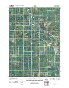 Marion South Dakota Historical topographic map, 1:24000 scale, 7.5 X 7.5 Minute, Year 2012