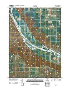 Marty South Dakota Historical topographic map, 1:24000 scale, 7.5 X 7.5 Minute, Year 2012