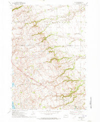 Marvin South Dakota Historical topographic map, 1:24000 scale, 7.5 X 7.5 Minute, Year 1970