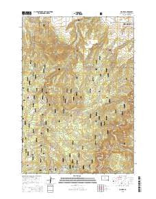 Maurice South Dakota Current topographic map, 1:24000 scale, 7.5 X 7.5 Minute, Year 2015