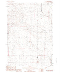 May Ranch South Dakota Historical topographic map, 1:24000 scale, 7.5 X 7.5 Minute, Year 1982