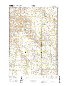 May Ranch South Dakota Current topographic map, 1:24000 scale, 7.5 X 7.5 Minute, Year 2015