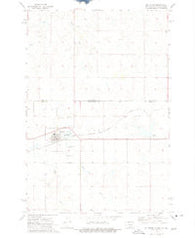 McIntosh South Dakota Historical topographic map, 1:24000 scale, 7.5 X 7.5 Minute, Year 1972