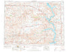McIntosh South Dakota Historical topographic map, 1:250000 scale, 1 X 2 Degree, Year 1953