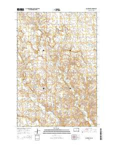 McIntosh SE South Dakota Current topographic map, 1:24000 scale, 7.5 X 7.5 Minute, Year 2015