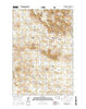 McKenzie Butte South Dakota Current topographic map, 1:24000 scale, 7.5 X 7.5 Minute, Year 2015