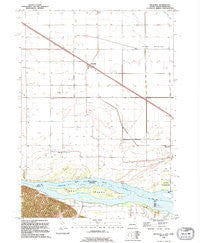 Meckling South Dakota Historical topographic map, 1:24000 scale, 7.5 X 7.5 Minute, Year 1994