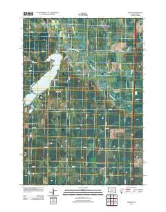 Medary South Dakota Historical topographic map, 1:24000 scale, 7.5 X 7.5 Minute, Year 2012