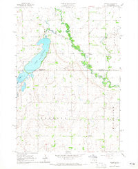 Medary South Dakota Historical topographic map, 1:24000 scale, 7.5 X 7.5 Minute, Year 1964