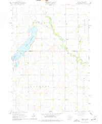 Medary South Dakota Historical topographic map, 1:24000 scale, 7.5 X 7.5 Minute, Year 1964