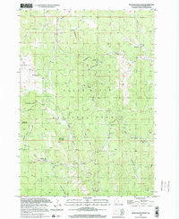 Medicine Mountain South Dakota Historical topographic map, 1:24000 scale, 7.5 X 7.5 Minute, Year 1998
