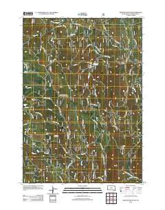 Medicine Mountain South Dakota Historical topographic map, 1:24000 scale, 7.5 X 7.5 Minute, Year 2012