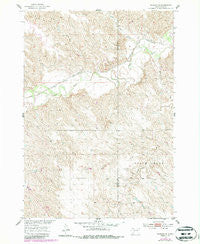 Midland SE South Dakota Historical topographic map, 1:24000 scale, 7.5 X 7.5 Minute, Year 1954