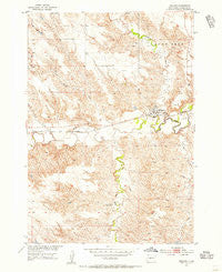 Midland South Dakota Historical topographic map, 1:24000 scale, 7.5 X 7.5 Minute, Year 1954