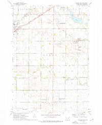Milbank East South Dakota Historical topographic map, 1:24000 scale, 7.5 X 7.5 Minute, Year 1973