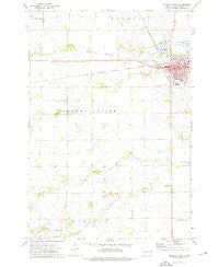 Milbank West South Dakota Historical topographic map, 1:24000 scale, 7.5 X 7.5 Minute, Year 1973