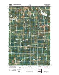 Milbank East South Dakota Historical topographic map, 1:24000 scale, 7.5 X 7.5 Minute, Year 2012