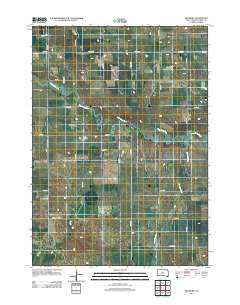 Millboro South Dakota Historical topographic map, 1:24000 scale, 7.5 X 7.5 Minute, Year 2012
