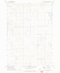 Miller Dale Colony SW South Dakota Historical topographic map, 1:24000 scale, 7.5 X 7.5 Minute, Year 1973