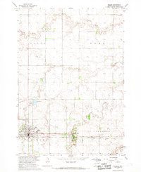 Miller South Dakota Historical topographic map, 1:24000 scale, 7.5 X 7.5 Minute, Year 1967