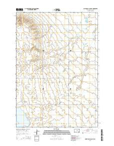 Miller Dale Colony South Dakota Current topographic map, 1:24000 scale, 7.5 X 7.5 Minute, Year 2015