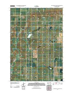 Miller Dale Colony NW South Dakota Historical topographic map, 1:24000 scale, 7.5 X 7.5 Minute, Year 2012