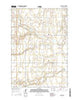 Miller NW South Dakota Current topographic map, 1:24000 scale, 7.5 X 7.5 Minute, Year 2015