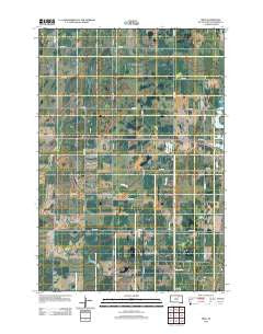 Mina South Dakota Historical topographic map, 1:24000 scale, 7.5 X 7.5 Minute, Year 2012