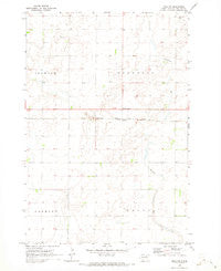 Mina NW South Dakota Historical topographic map, 1:24000 scale, 7.5 X 7.5 Minute, Year 1970