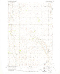 Mina SW South Dakota Historical topographic map, 1:24000 scale, 7.5 X 7.5 Minute, Year 1970