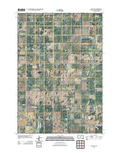 Mina NW South Dakota Historical topographic map, 1:24000 scale, 7.5 X 7.5 Minute, Year 2012